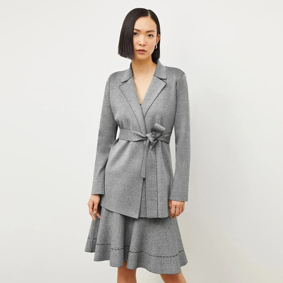 MM LaFleur Metallic Jardin Luca Knit Skirt, BNWT, Size XXL - Picture 3 of 11